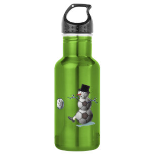 Bouteille D'eau En Acier Inoxydable Snowman du ballon de football