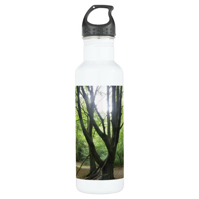 Bouteille D'eau En Acier Inoxydable Soleil des bois (Devant)