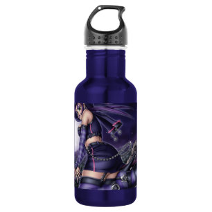 Bouteille D'eau En Acier Inoxydable Sorcière d'Anime de Goth