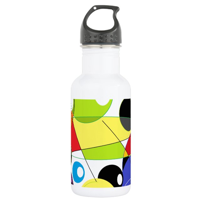 Bouteille D'eau En Acier Inoxydable Style de cercle (Devant)