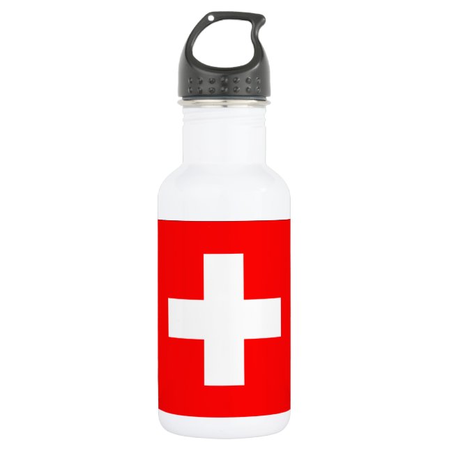 Bouteille D'eau En Acier Inoxydable Suisse (Devant)