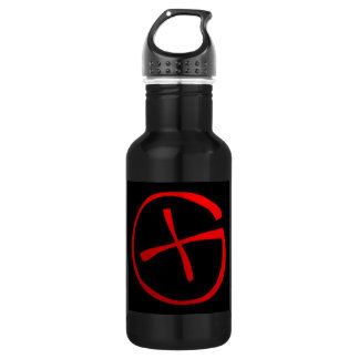 Bouteille D'eau En Acier Inoxydable Symbole de Geocaching