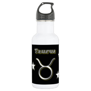 Bouteille D'eau En Acier Inoxydable Symbole de Taureau