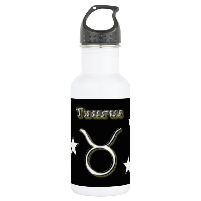 Bouteille D'eau En Acier Inoxydable Symbole de Taureau (Devant)