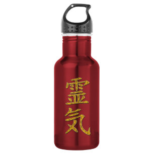 BOUTEILLE D'EAU EN ACIER INOXYDABLE SYMBOLE REIKI