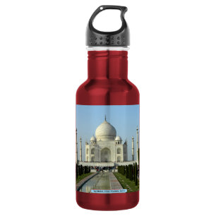 Bouteille D'eau En Acier Inoxydable Taj Mahal, Uttar Pradesh, Inde