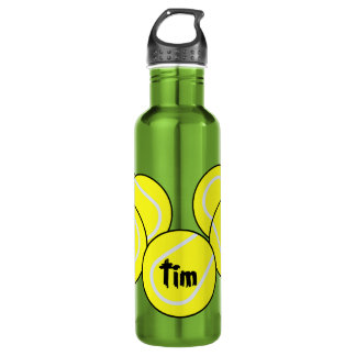 Bouteille D'eau En Acier Inoxydable Tennis