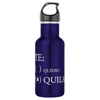 Bouteille D'eau En Acier Inoxydable Tequila de Te Quiero