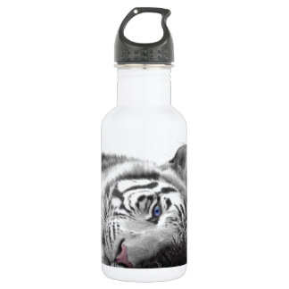 Bouteille D'eau En Acier Inoxydable Tigre blanc