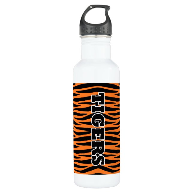 Bouteille D'eau En Acier Inoxydable Tigres (Devant)