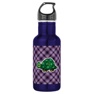 Bouteille D'eau En Acier Inoxydable Tortue pourpre