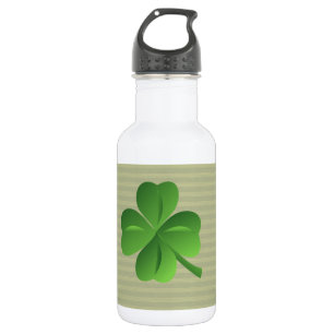 Bouteille D'eau En Acier Inoxydable Trendy Irlandais Chanceux Shamrock Classe