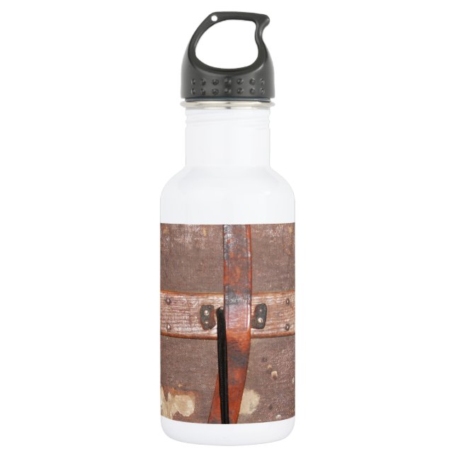Bouteille D'eau En Acier Inoxydable Tronc de pirate (Devant)