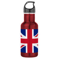 Union Jack Bouteille en acier inoxydable