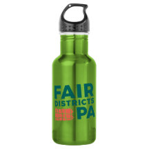 Bouteille d'eau en acier inoxydable vert citron FD