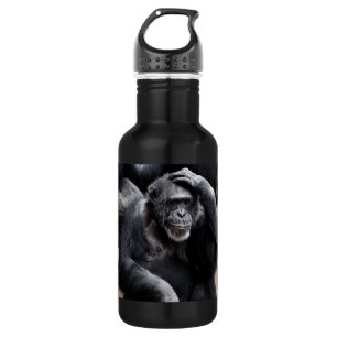 Bouteille D'eau En Acier Inoxydable Vieux chimpanzé