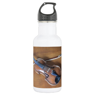 Bouteille D'eau En Acier Inoxydable Violon antique