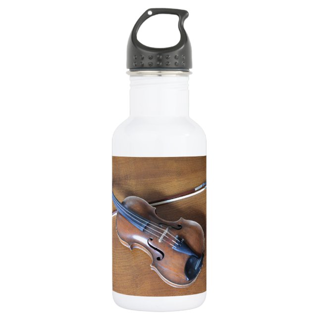 Bouteille D'eau En Acier Inoxydable Violon antique (Devant)