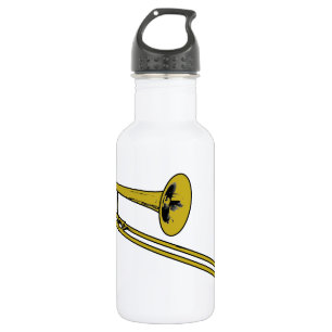 Bouteille D'eau En Acier Inoxydable Vitesse de trombone