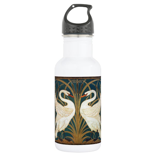 Bouteille D'eau En Acier Inoxydable Walter Crane Swan (Devant)