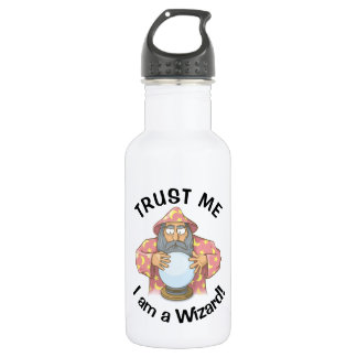 Bouteille D'eau En Acier Inoxydable Wizard
