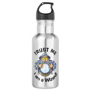 Bouteille D'eau En Acier Inoxydable Wizard