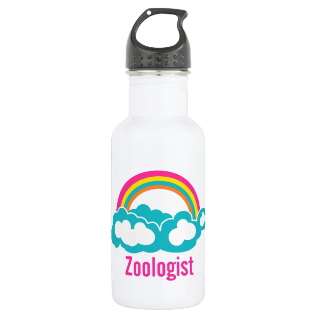 Bouteille D'eau En Acier Inoxydable Zoologiste (Devant)