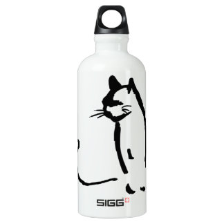 Bouteille D'eau En Aluminium Chat de attente