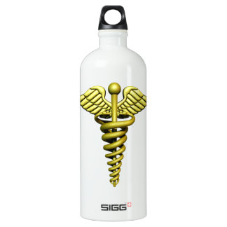 Bouteille D'eau En Aluminium Symbole Médicale