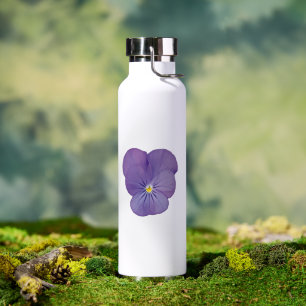 Bouteille d'eau en fleur de sansy unique