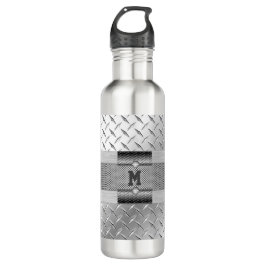 Bouteille d'eau en métal et acier