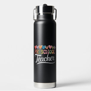 Bouteille D'eau Enseignant de maternelle Premier jour Groovy Rentr
