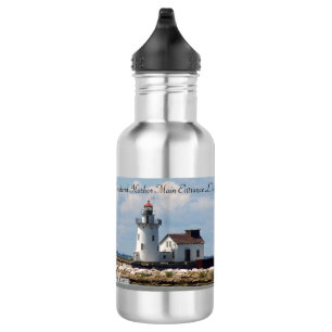 Bouteille d'eau entrée du port de Cleveland