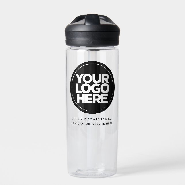 Bouteille D'eau Entreprise de logo et de texte personnalisé (Extérieur)