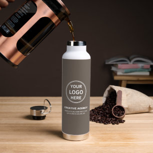 Bouteille D'eau Entreprise de logo personnalisé moderne