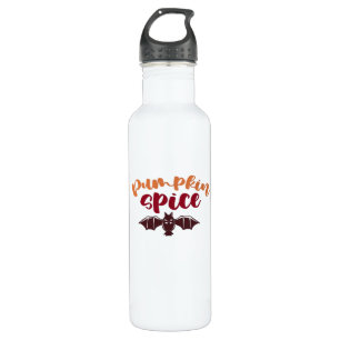Bouteille D'eau Épices citrouilles Et Tout Nice Slogan Viral & Q