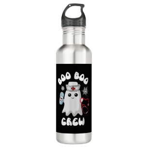Bouteille D'eau Équipage Boo Boo Infirmière Mignonne Fantôme Drôle