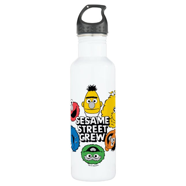 Bouteille D'eau Équipe de Sesame Street (Devant)