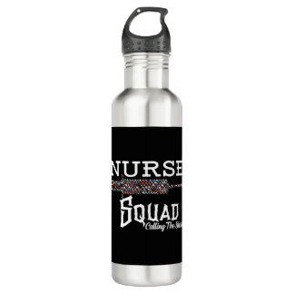 Bouteille D'eau Escadron D'Infirmières - Aiguille - Appel Des Tirs