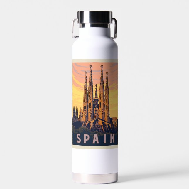 Bouteille D'eau Espagne | Familia Sagrada (Avant)