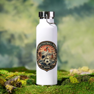 Bouteille d'eau Esprit de Football Japonais