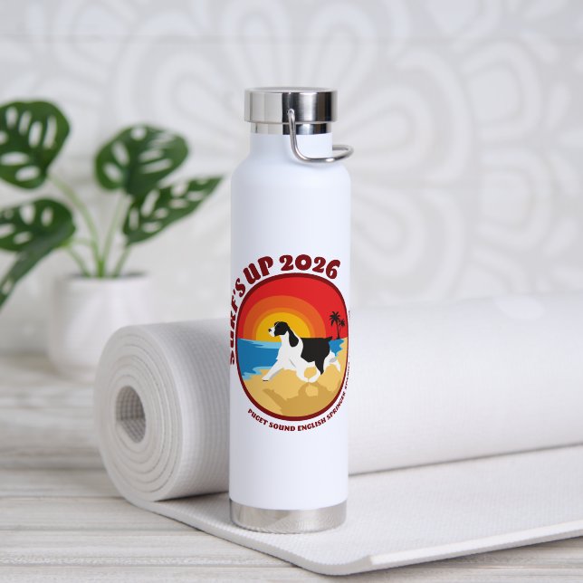 Bouteille d'eau ESS Surfs Up (Yoga (pivoté))