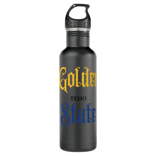 Bouteille D'eau État d'or - TEHO (Devant)