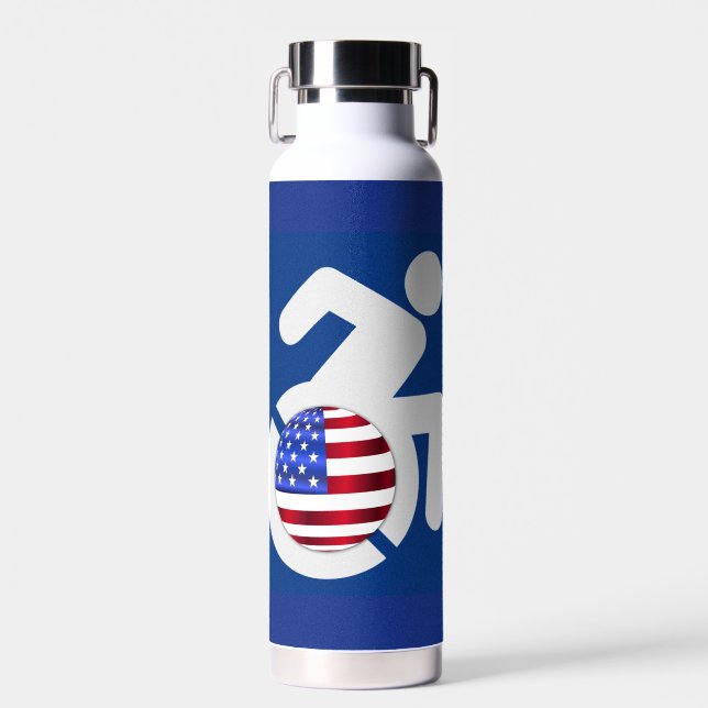 Bouteille D'eau États-Unis handicapés (Avant)