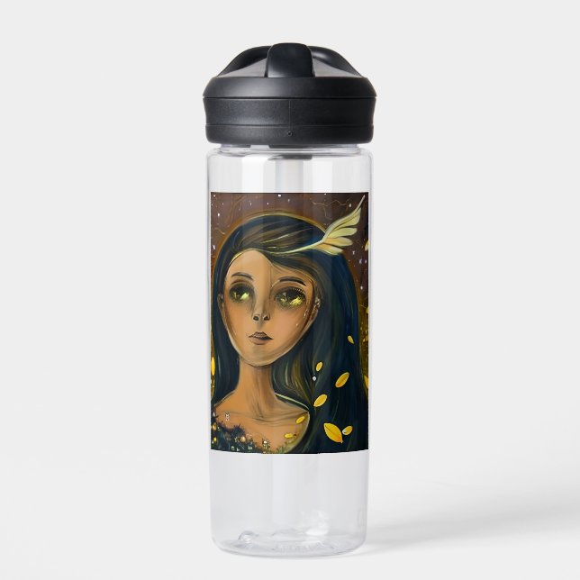 Bouteille D'eau Éthérée Enchantée fille angélique (Extérieur)