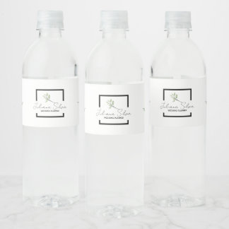 Bouteille d'eau Étiquette personnalisée