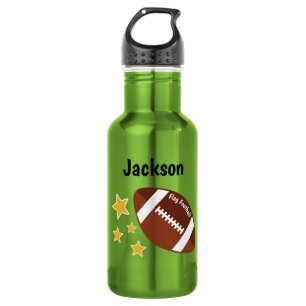 Bouteille D'eau Étoiles de football à drapeau pour enfants Personn