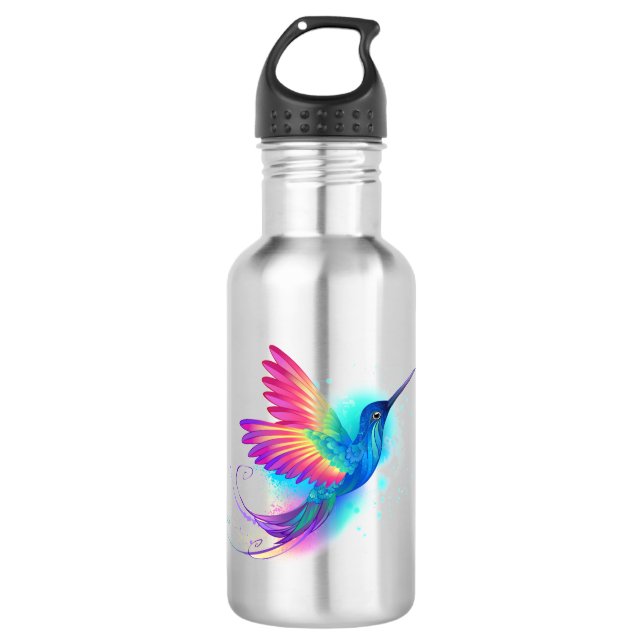Bouteille D'eau Exotic Rainbow Hummingbird (Devant)