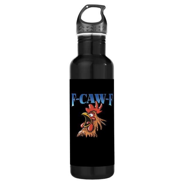 Bouteille D'eau F-Caw-F Chicken Classic Cool Unique (Devant)