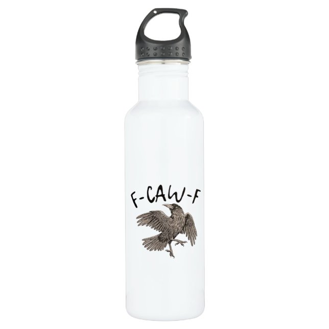 Bouteille D'eau F-Caw-F Classic Aesthetic Casual (Devant)